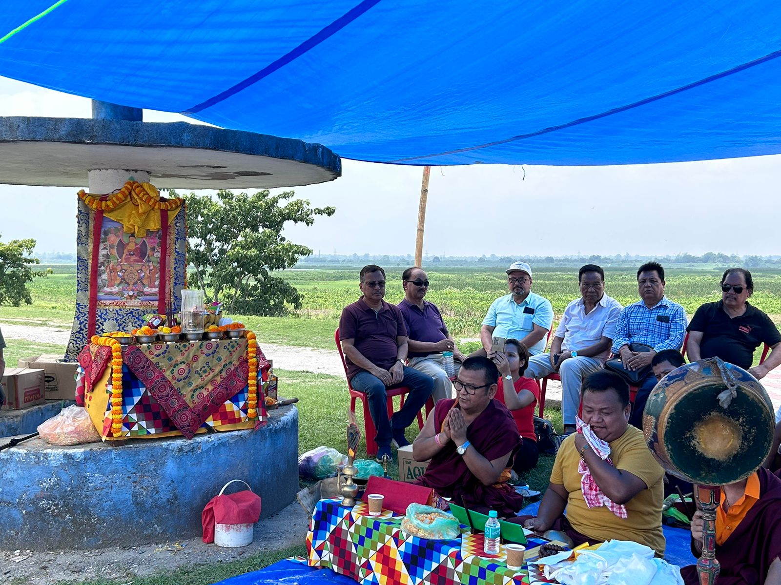 गजलडोबा टिस्टा नदीमा छेतर पुजा सम्पन्न