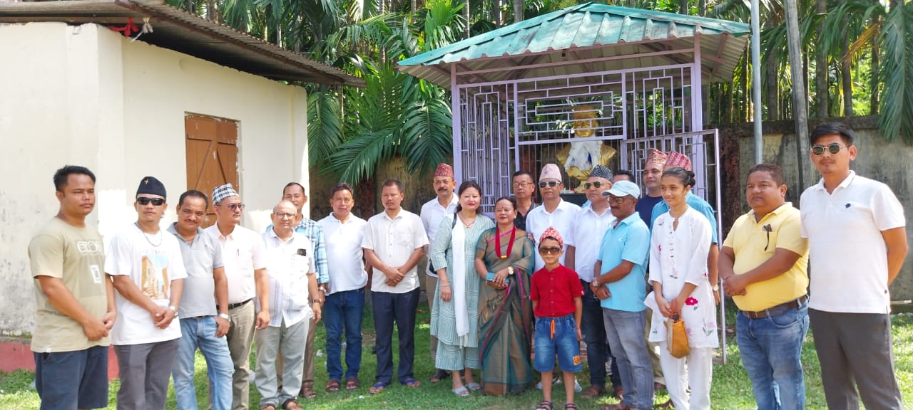 नेपाली दुर्गा मण्डपमा भानु जयन्ती पालन